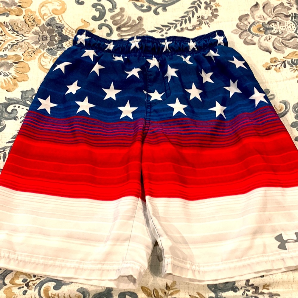 Boys Under Armour swim trunks